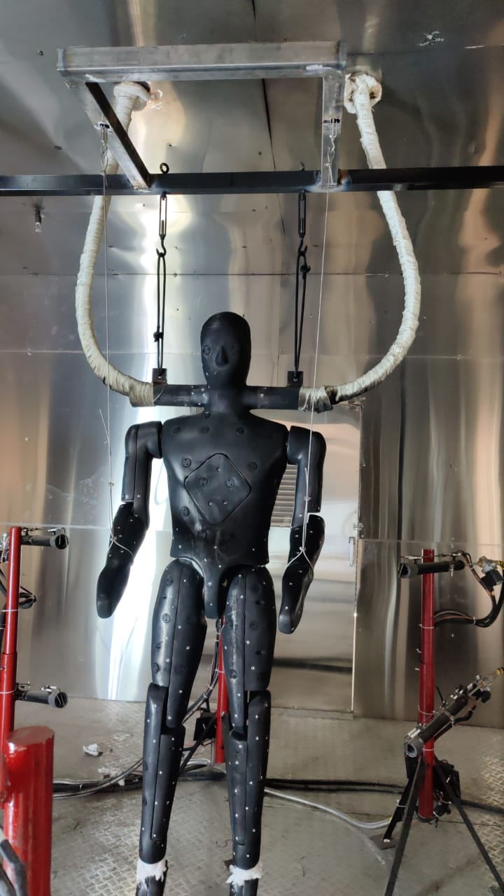 Flame Test Manikin System 1